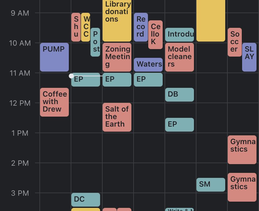 5 Ways to Organize Your Calendar