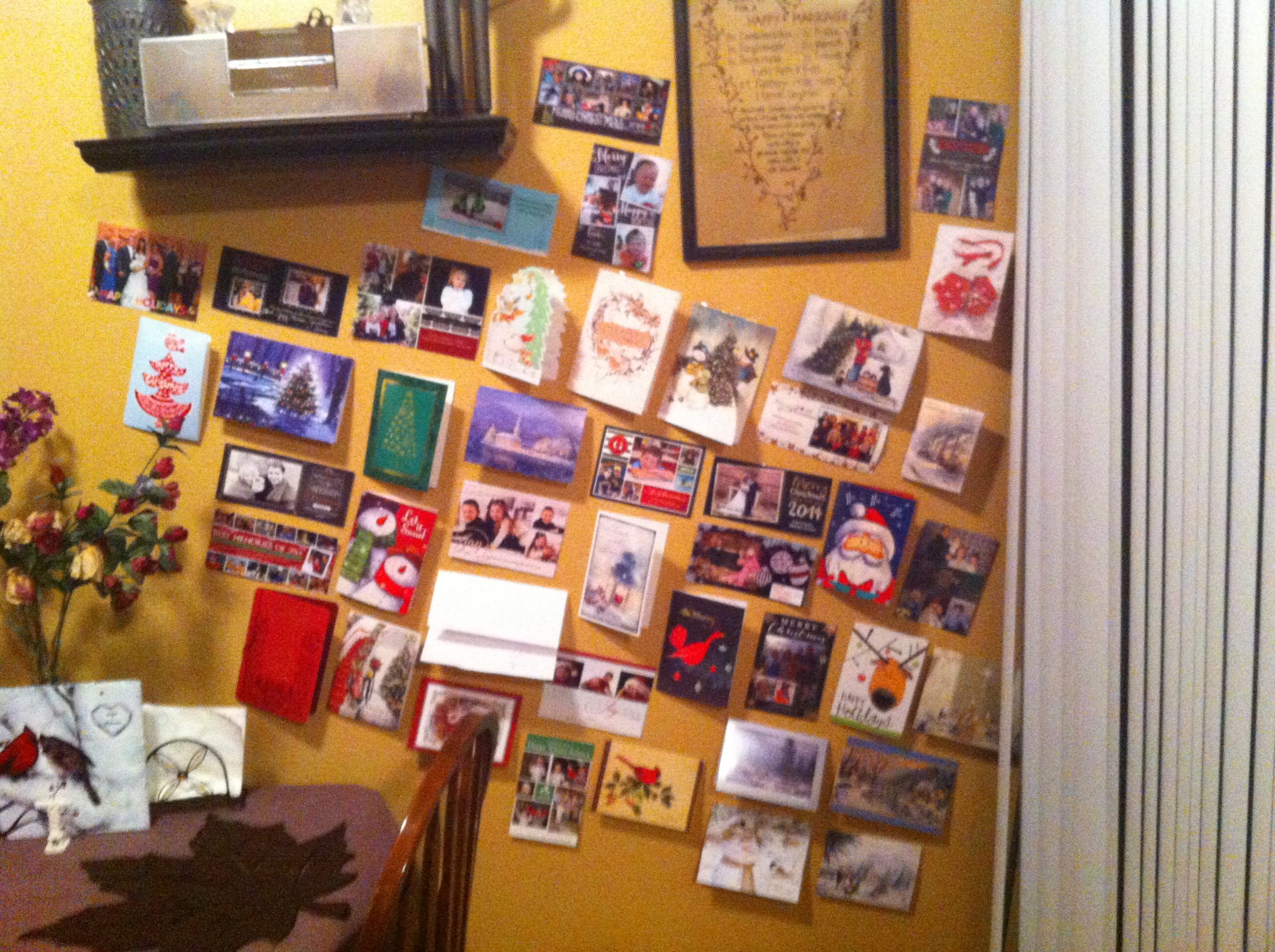 reflections from your holiday card list
