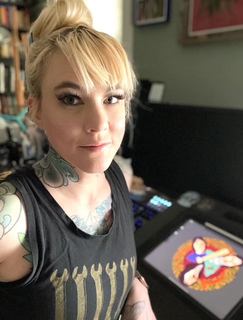 fashion-designer-34 Genevieve Barbee-Turner, owner of Killerpancake Illustration